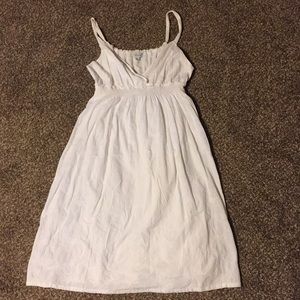 White Embroidered Dress
